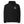 Flat lay of black hoodie showing small Nopaune logo on left chest