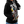 Female model wearing the Life Go Zoom hoodie by Nopaune, angled front-right view showing graphic and sleeve detail.
