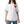 Female model wearing the Still Tickin' buttoned-down jersey by Nopaune, front view showing fit and graphic.

