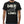 Man wearing a black t-shirt with 'Born Winner' text and graphic design on a white background
