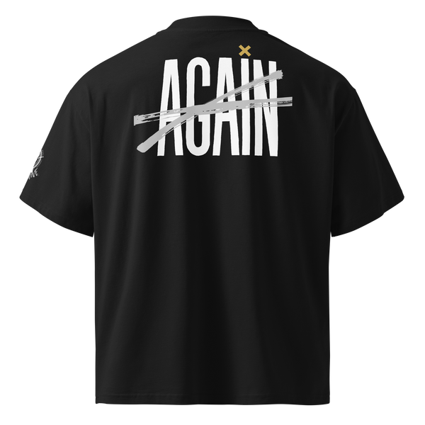 The back of a black Nopaune t-shirt showcases graphics.