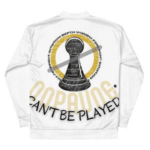 A sublimated bomber jacket by Nopaune.