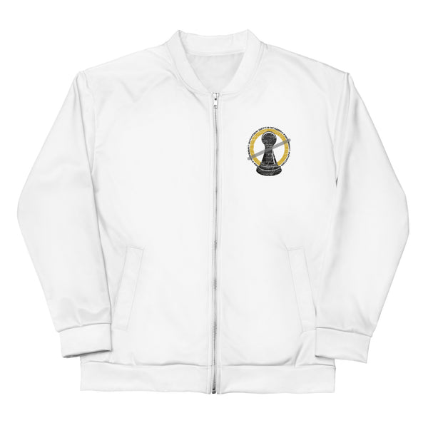 A sublimated bomber jacket by Nopaune.
