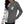 Woman wearing a sublimated jacket by Nopaune.