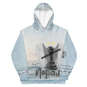 A sublimated hoodie by Nopaune.